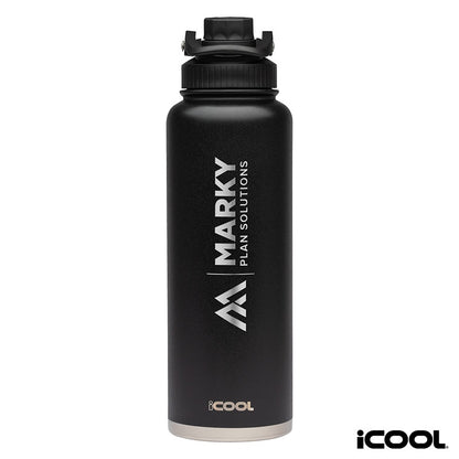iCOOL® Durango 40 oz. Double Wall, Stainless Steel Water Bottle