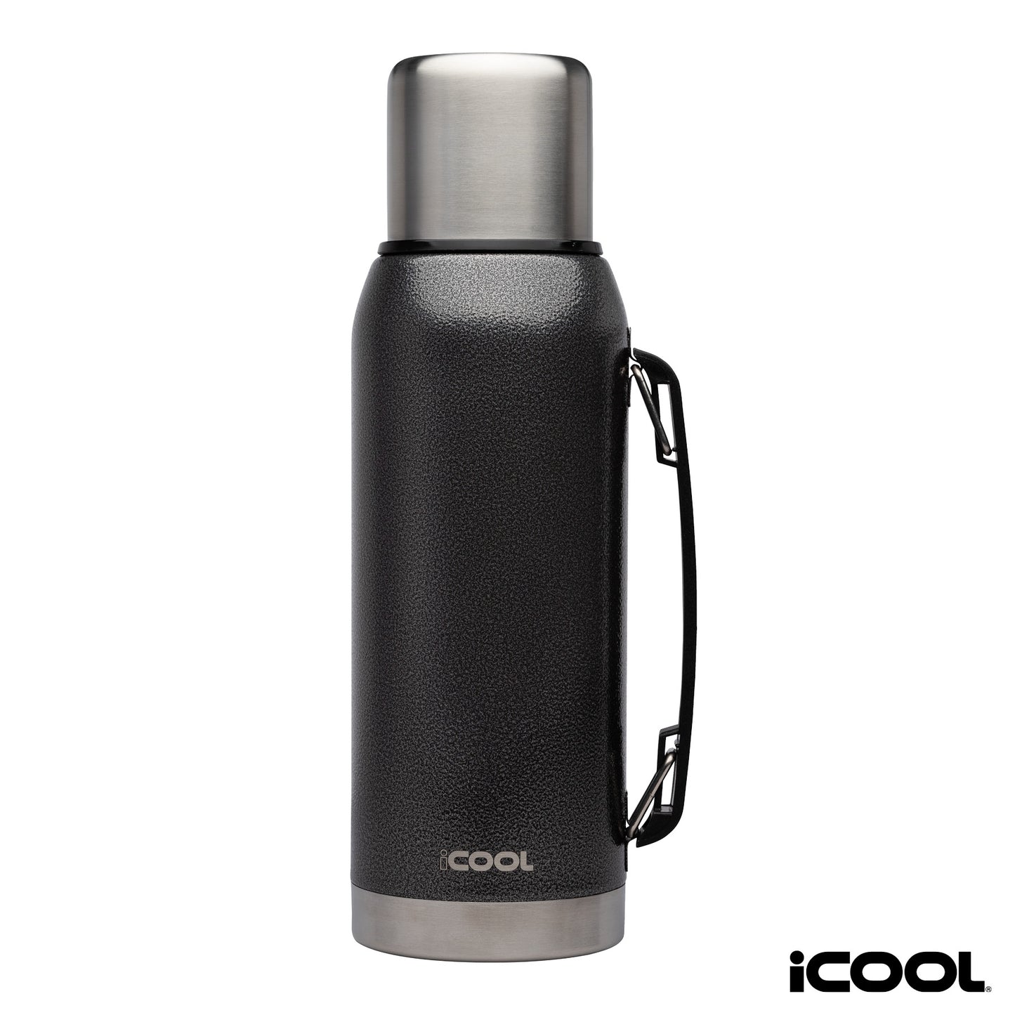 iCOOL® Silverton 34 oz. Double Wall, Stainless Steel Water Bottle