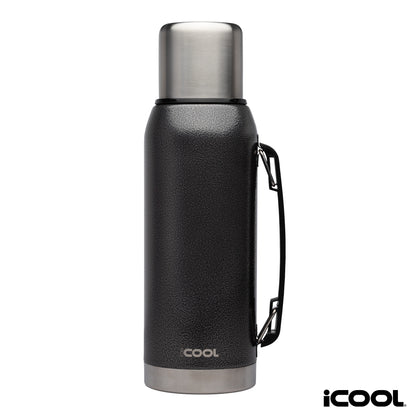 iCOOL® Silverton 34 oz. Double Wall, Stainless Steel Water Bottle