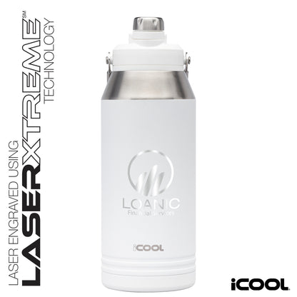 iCOOL® Lakewood 40 oz. Double Wall, Stainless Steel Bottle