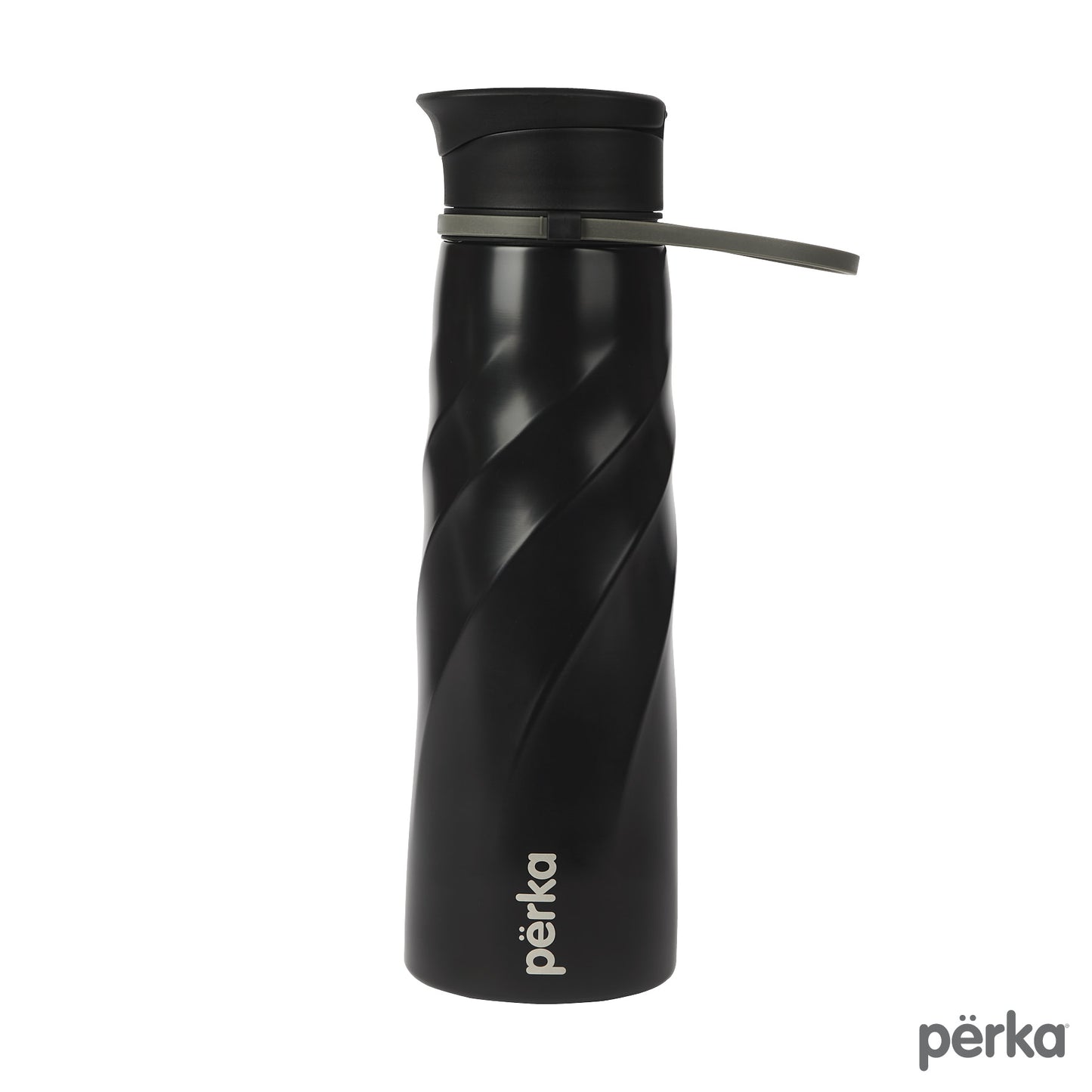 Perka® Tristan 34 oz./1L Single Wall Stainless Steel Sport Bottle