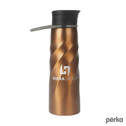 Perka® Tristan 34 oz./1L Single Wall Stainless Steel Sport Bottle