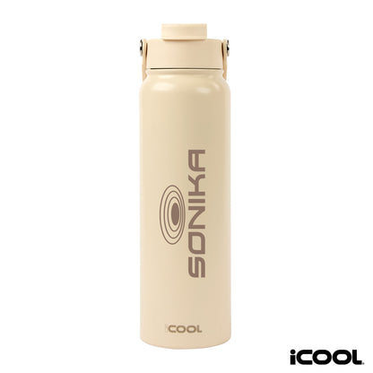 iCOOL® Glenwood 35 oz. Double Wall, Recycled Stainless Steel Water Bottle