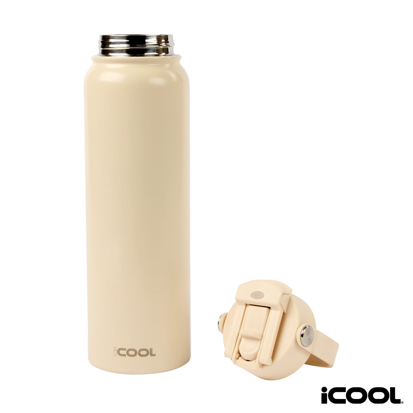 iCOOL® Glenwood 35 oz. Double Wall, Recycled Stainless Steel Water Bottle