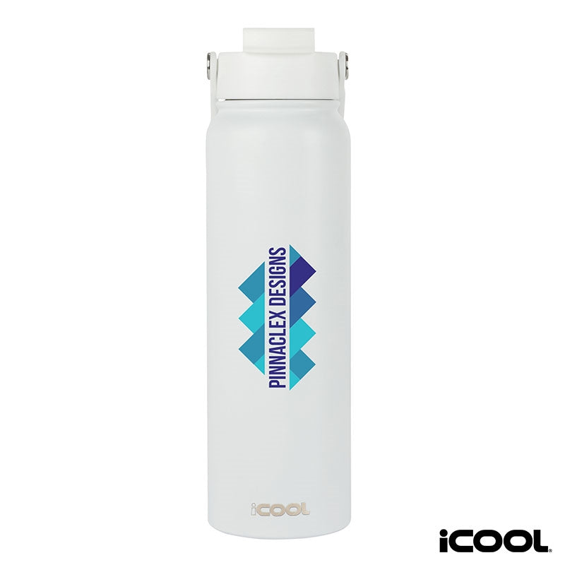 iCOOL® Glenwood 35 oz. Double Wall, Recycled Stainless Steel Water Bottle