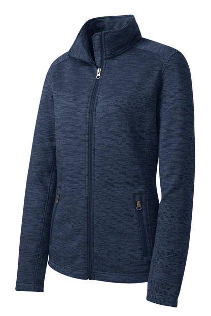 Port Authority Women's Digi Stripe Fleece Jacket. L231