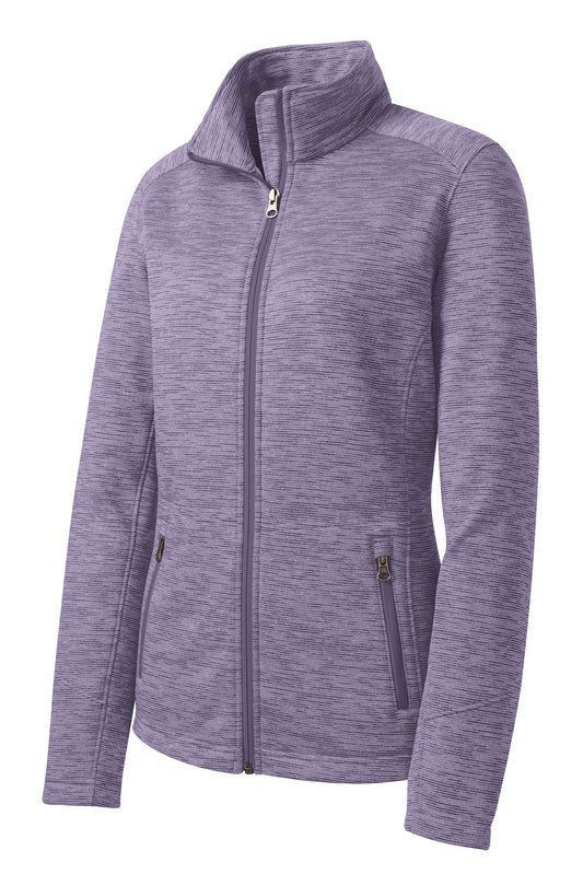 Port Authority Women's Digi Stripe Fleece Jacket. L231