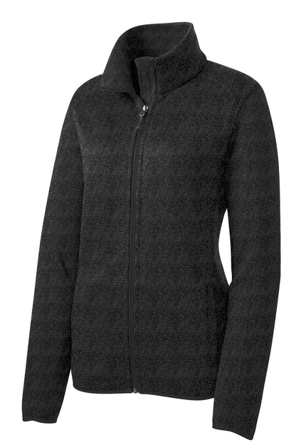 Port Authority Women's Sweater Fleece Jacket. L232