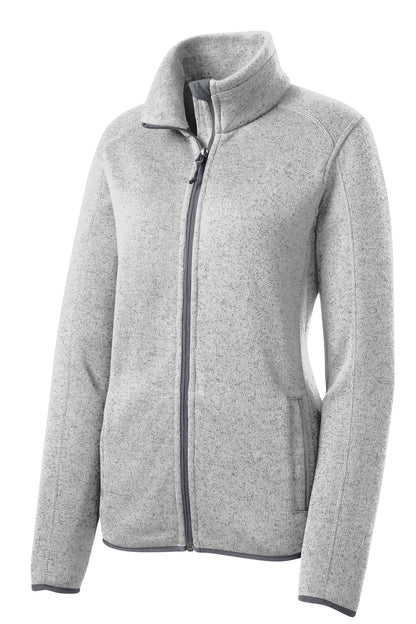 Port Authority Women's Sweater Fleece Jacket. L232
