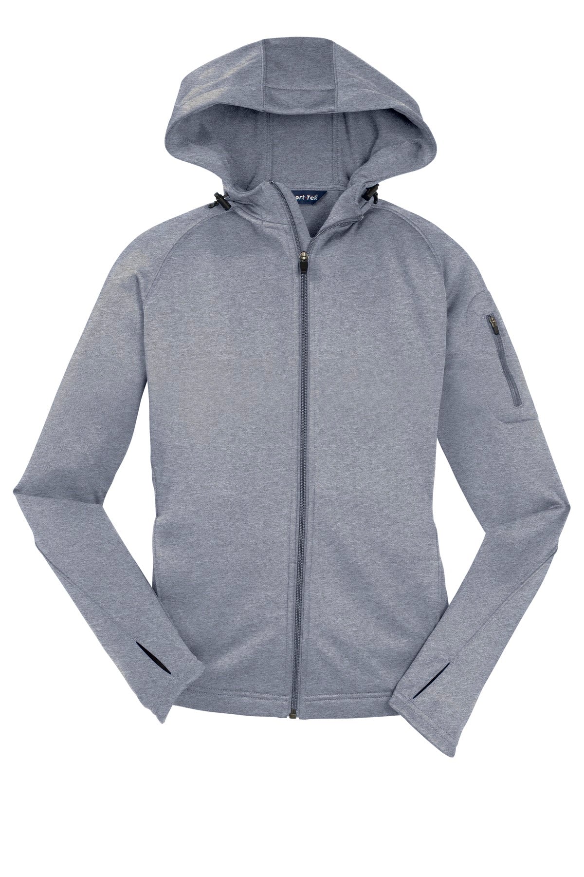 Sport-Tek Women's Tech Fleece Full-Zip Hooded Jacket. L248