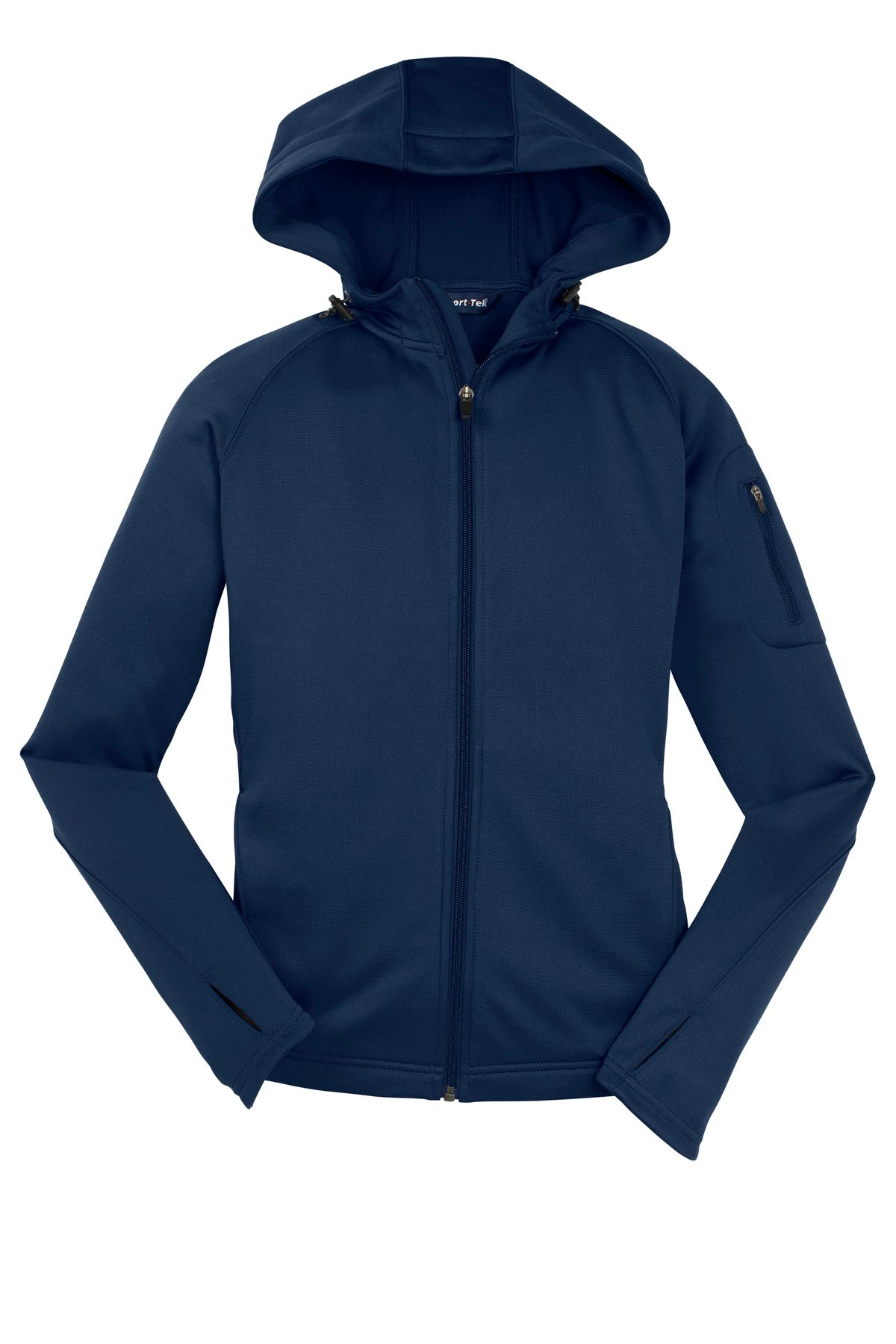 Sport-Tek Women's Tech Fleece Full-Zip Hooded Jacket. L248