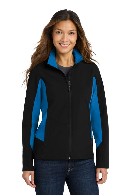 Port Authority Women's Core Colorblock Soft Shell Jacket. L318