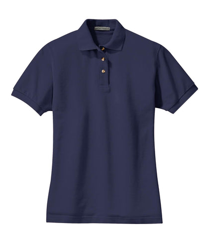 Port Authority Women's Heavyweight Cotton Pique Polo. L420