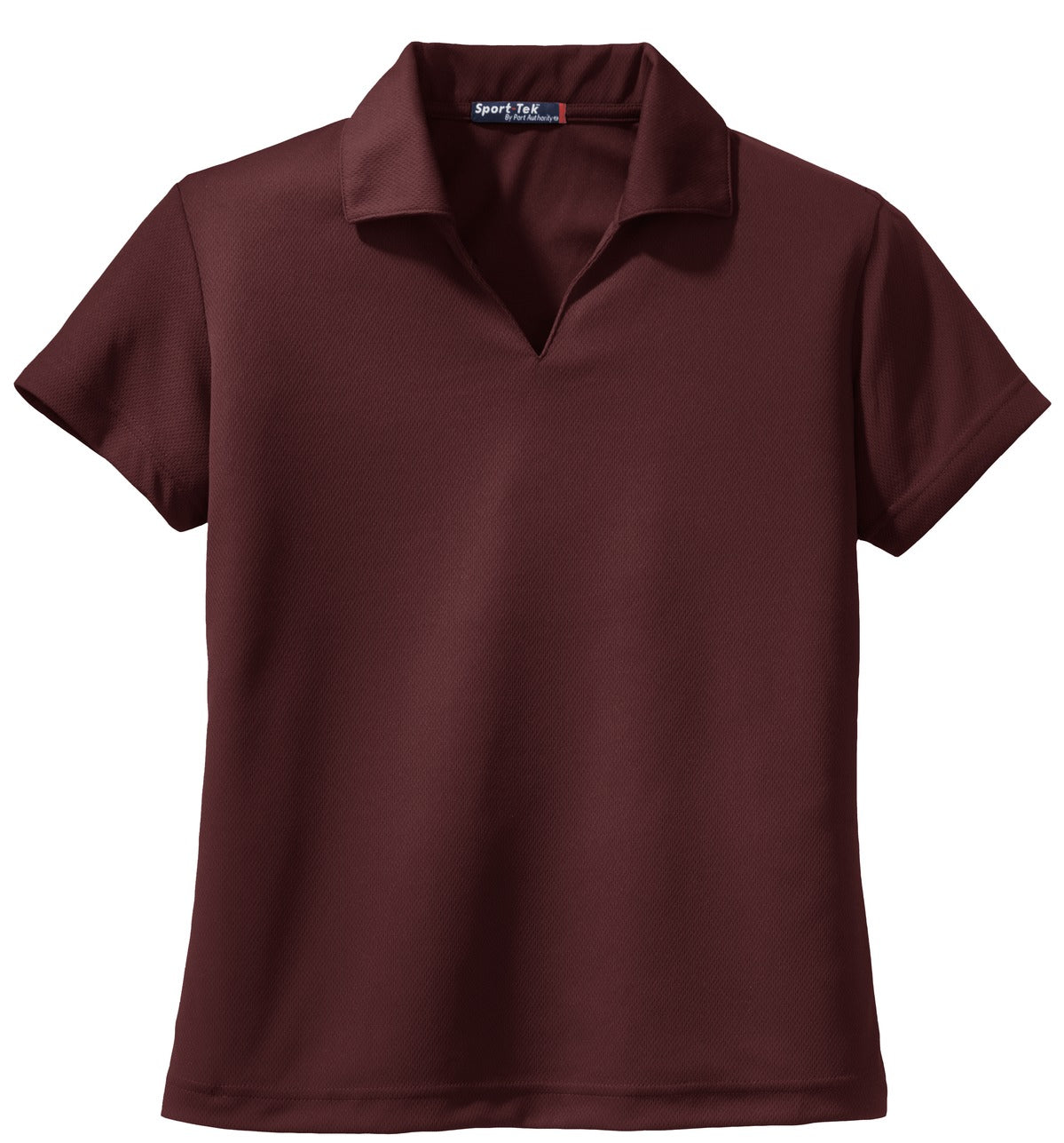 Sport-Tek Women's Dri-Mesh V-Neck Polo. L469
