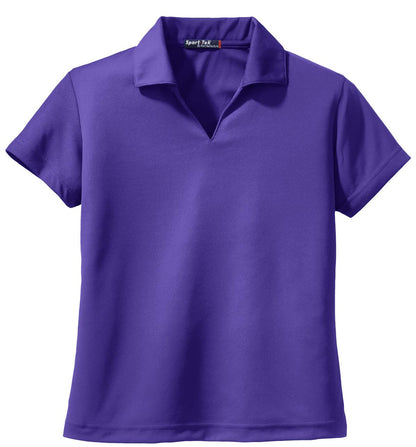 Sport-Tek Women's Dri-Mesh V-Neck Polo. L469