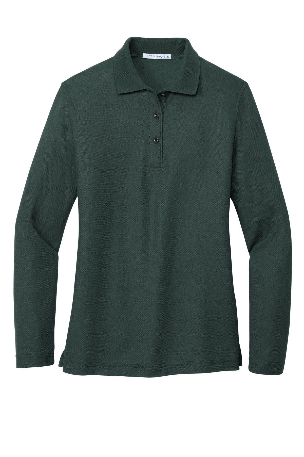 Port Authority Women's Silk Touch Long Sleeve Polo. L500LS