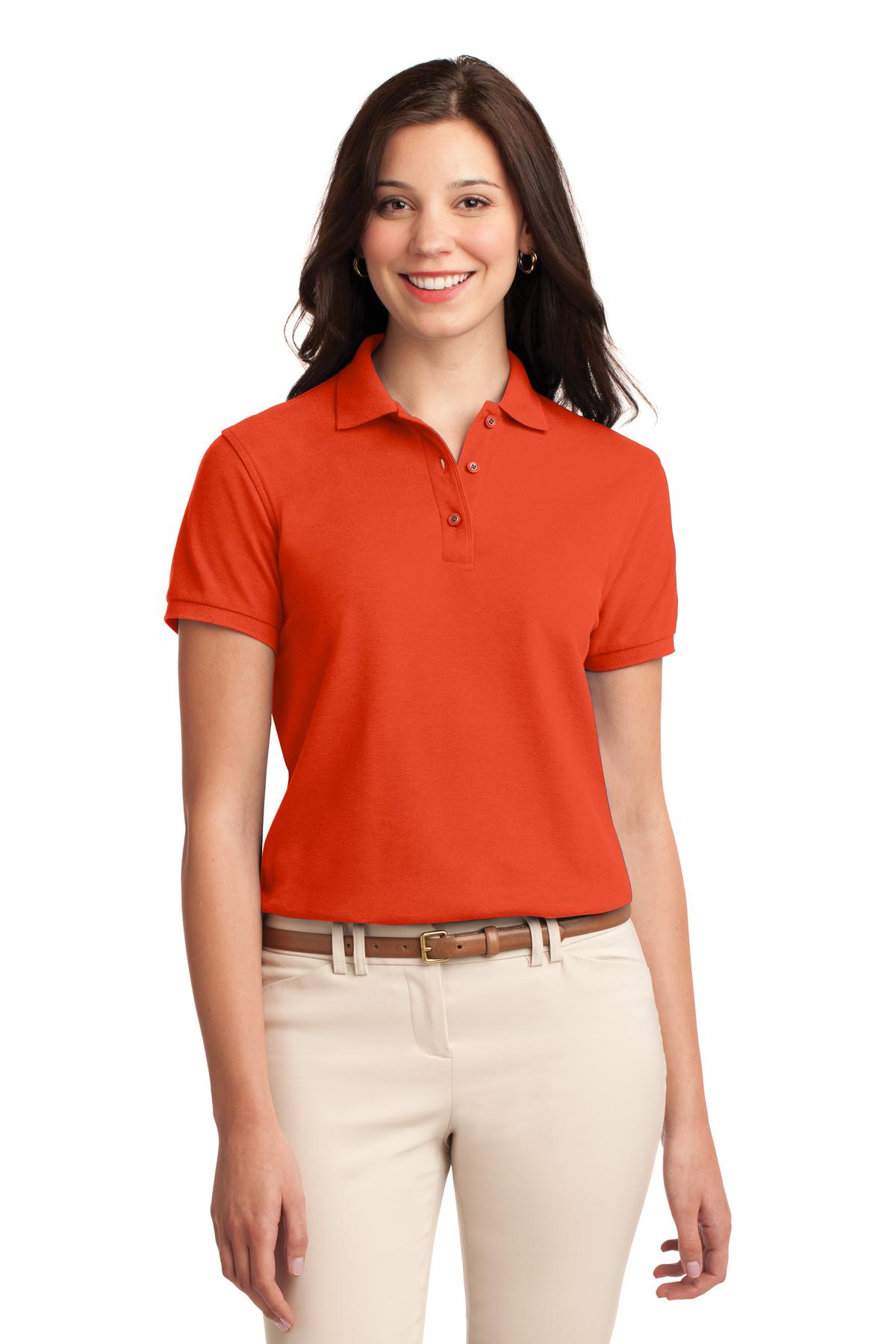 SanMar L500_orange_model_front_072014.jpg