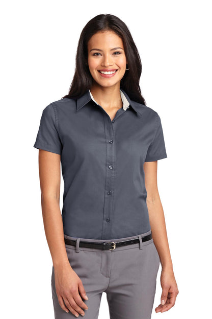 Port Authority Women's Short Sleeve Easy Care Shirt. L508
