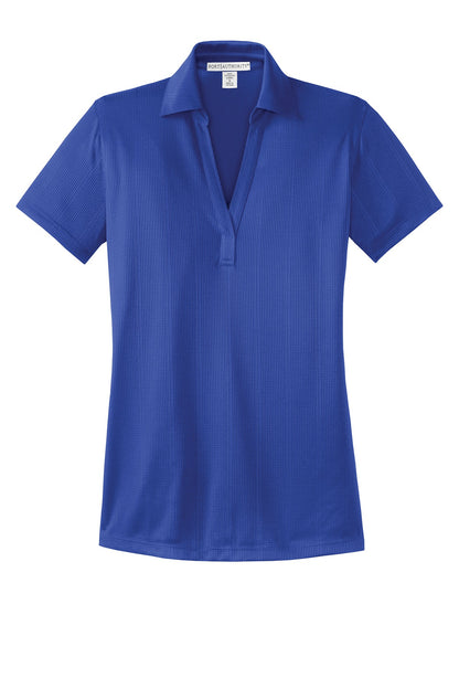 Port Authority Women's Performance Fine Jacquard Polo. L528