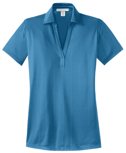 Port Authority Women's Performance Fine Jacquard Polo. L528