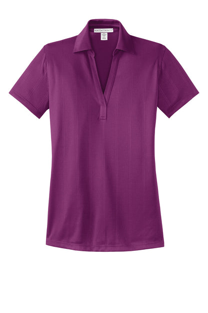 Port Authority Women's Performance Fine Jacquard Polo. L528