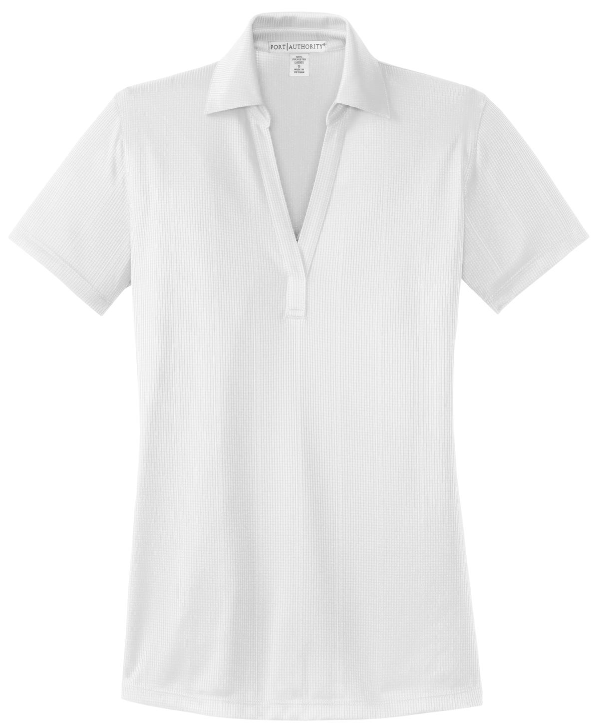 Port Authority Women's Performance Fine Jacquard Polo. L528