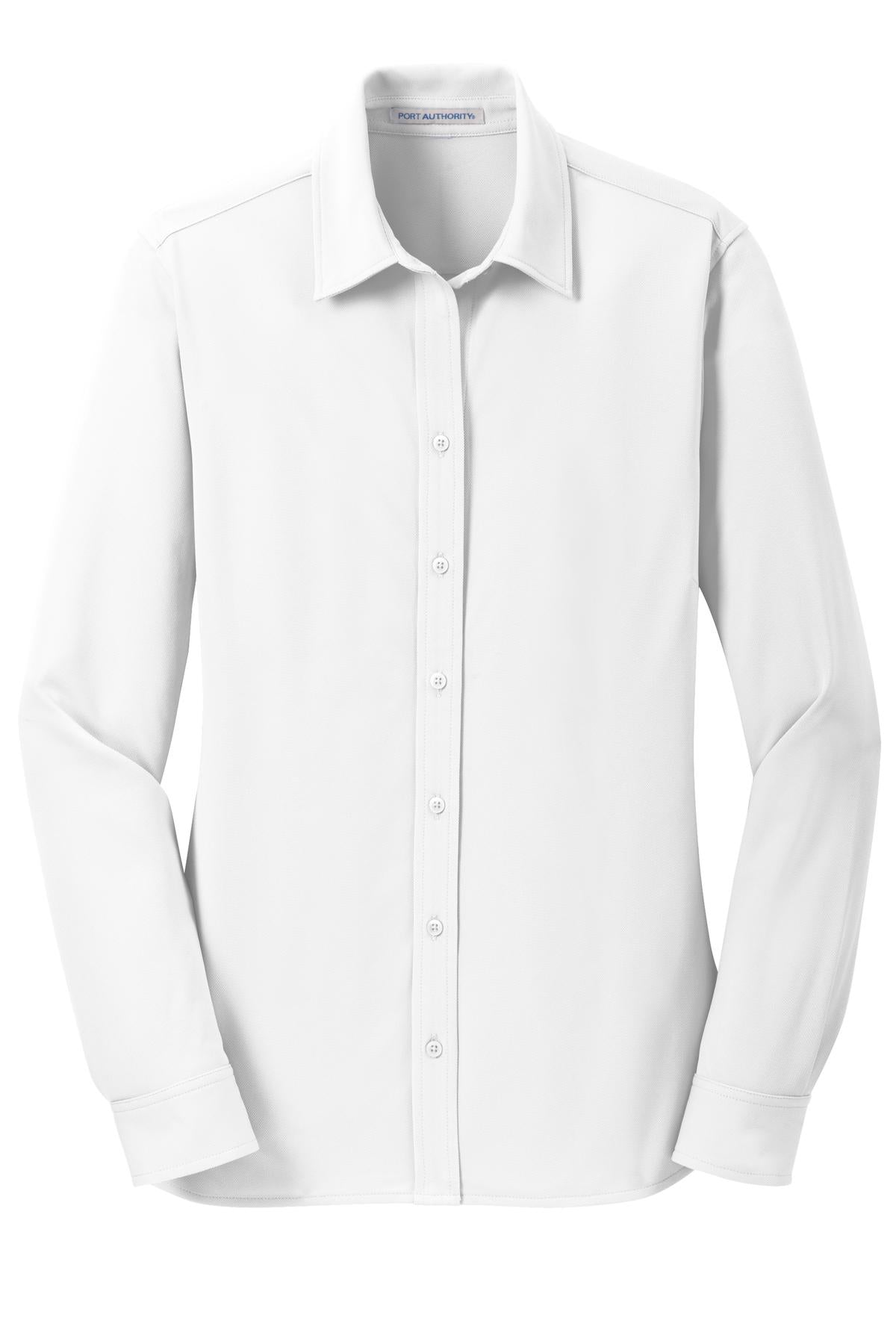 Port Authority Women's Dimension Knit Dress Shirt. L570