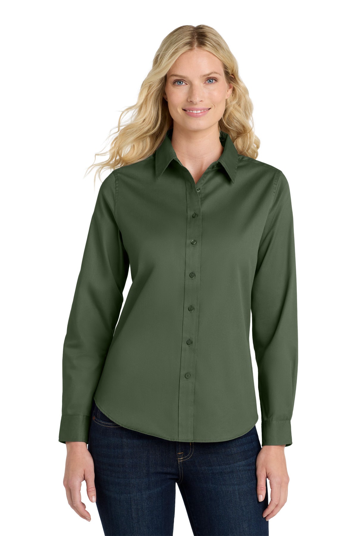 SanMar L608_clovergreen_model_front.jpg