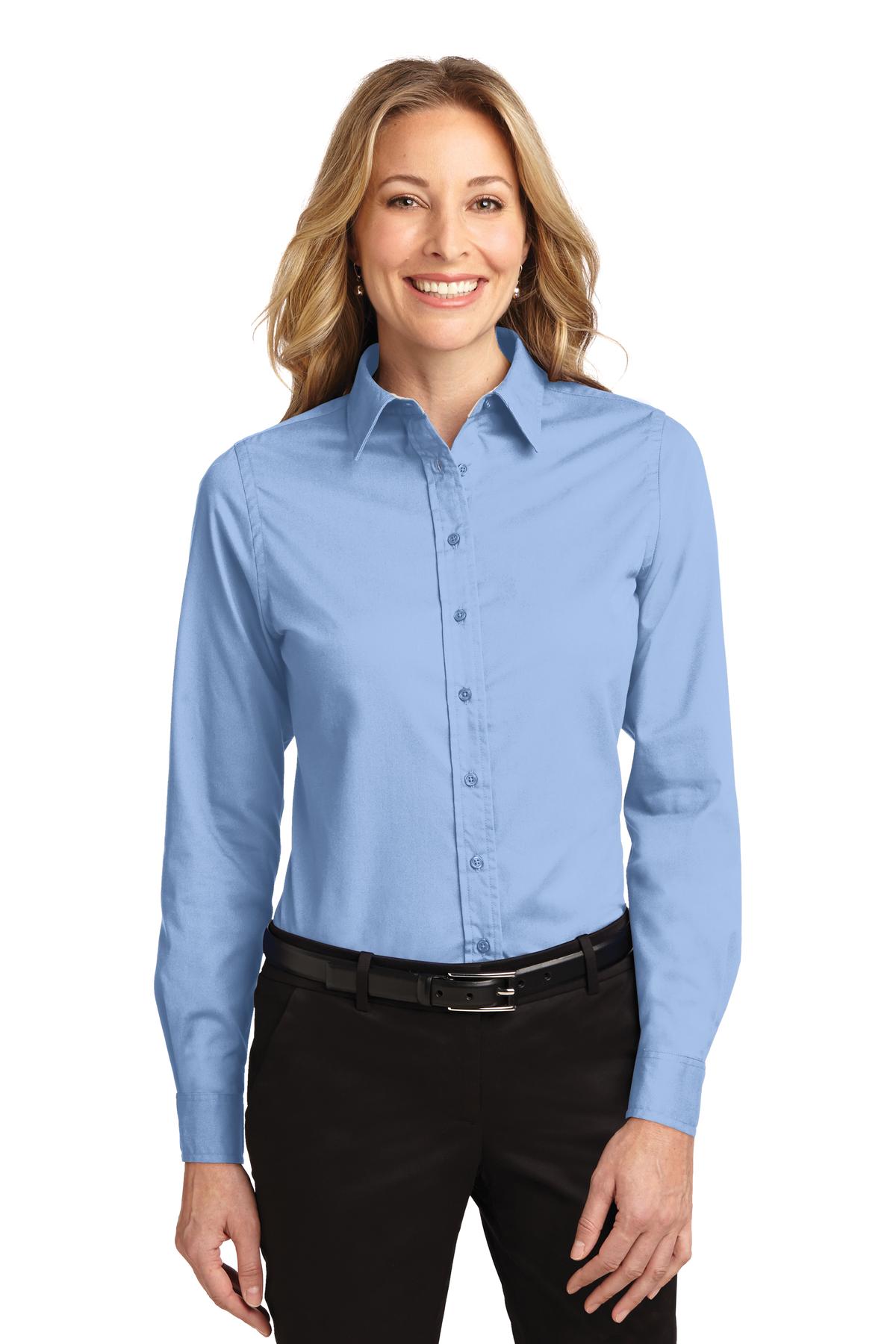 Port Authority Women's Long Sleeve Easy Care Shirt. L608