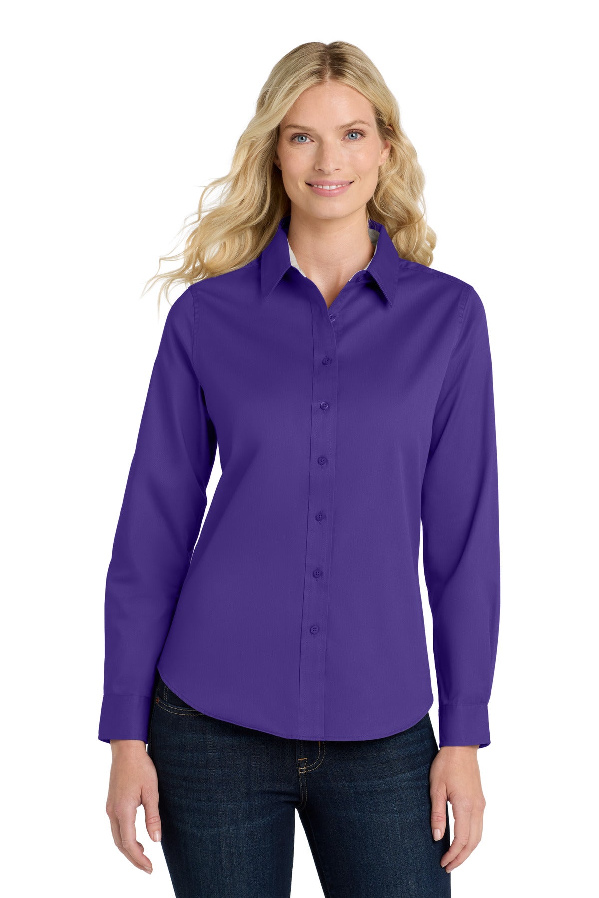 SanMar L608_purple_model_front.jpg