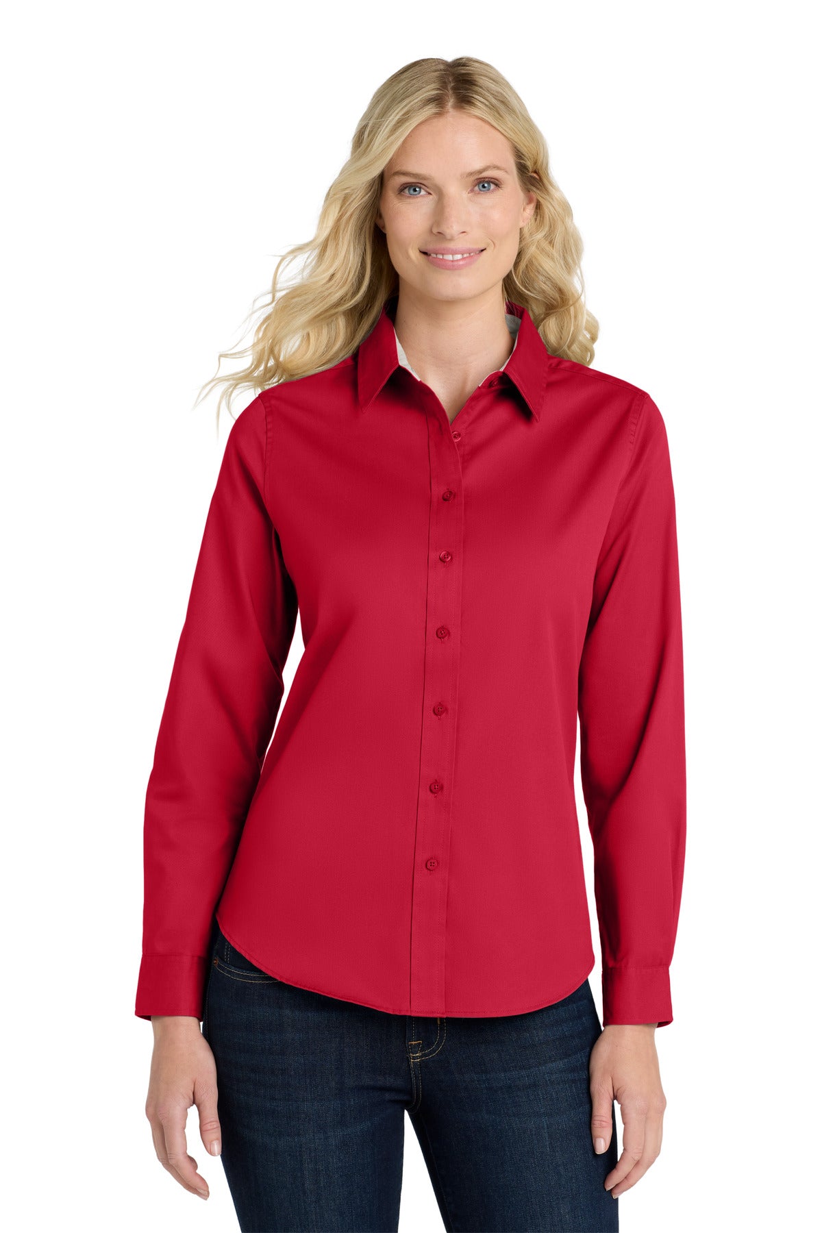SanMar L608_redlightstone_model_front.jpg