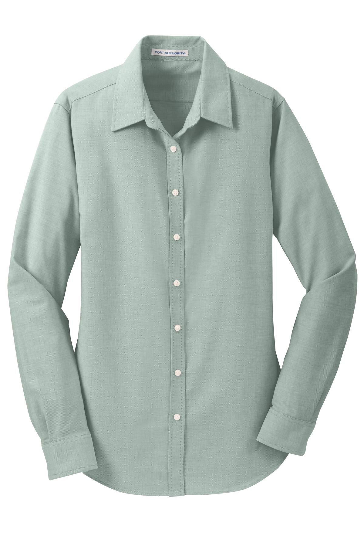 Port Authority Women's SuperPro Oxford Shirt. L658