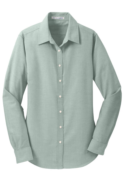 Port Authority Women's SuperPro Oxford Shirt. L658