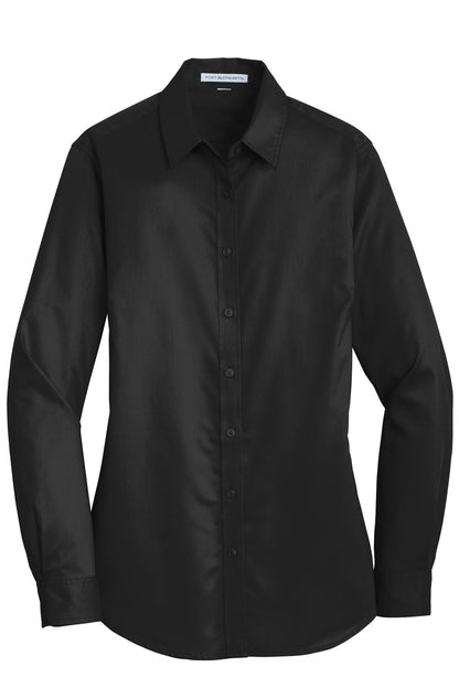 Port Authority Women's SuperPro Twill Shirt. L663
