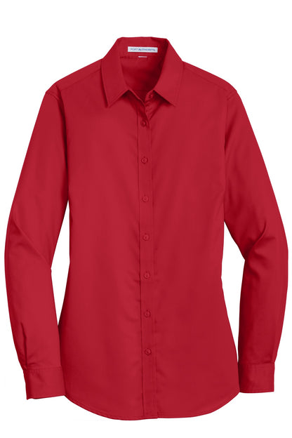 Port Authority Women's SuperPro Twill Shirt. L663