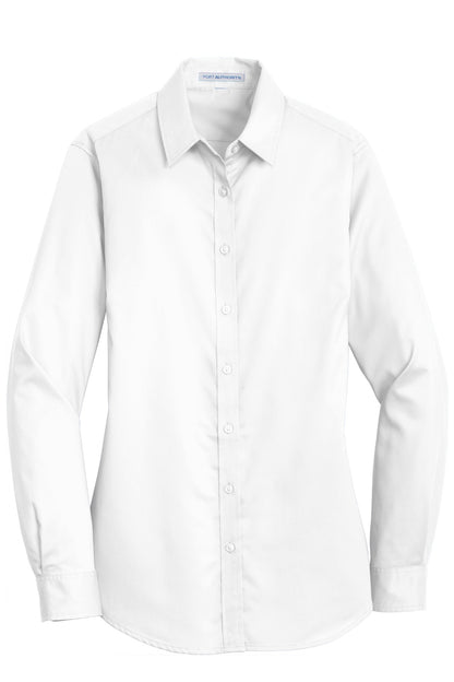 Port Authority Women's SuperPro Twill Shirt. L663