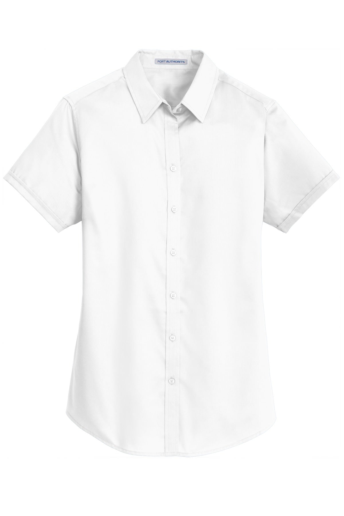 Port Authority Women's Short Sleeve SuperPro Twill Shirt. L664