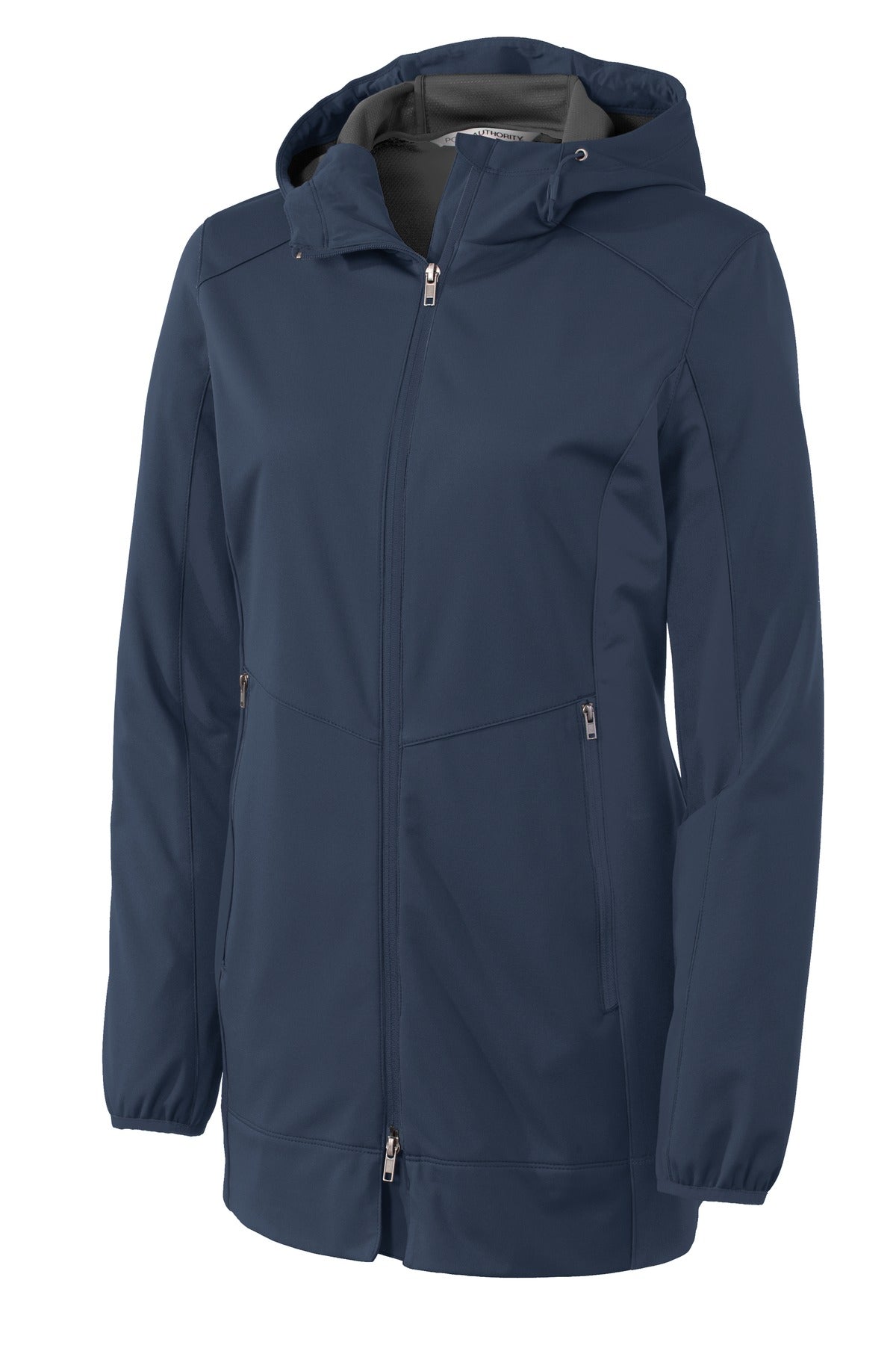Port Authority Women's Active Hooded Soft Shell Jacket. L719