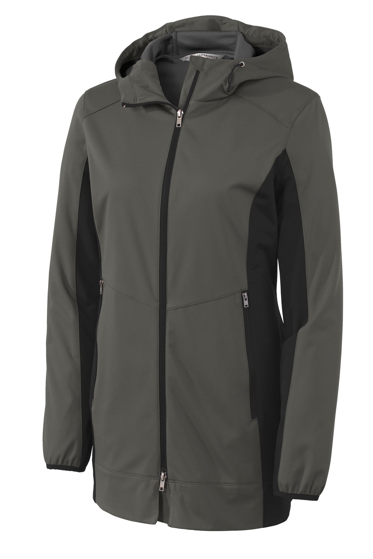 Port Authority Women's Active Hooded Soft Shell Jacket. L719