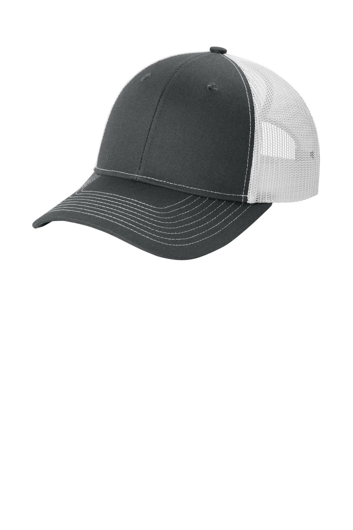 SanMar LC401_greysteelwhite_hat_left.jpg