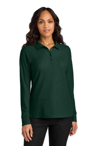 SanMar LK200LS_darkgreen_model_front.jpg