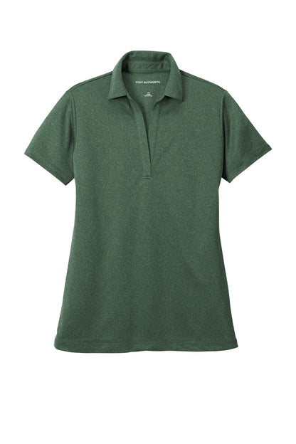 Port Authority Women's Heathered Silk Touch Performance Polo. LK542