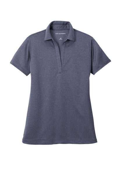 Port Authority Women's Heathered Silk Touch Performance Polo. LK542