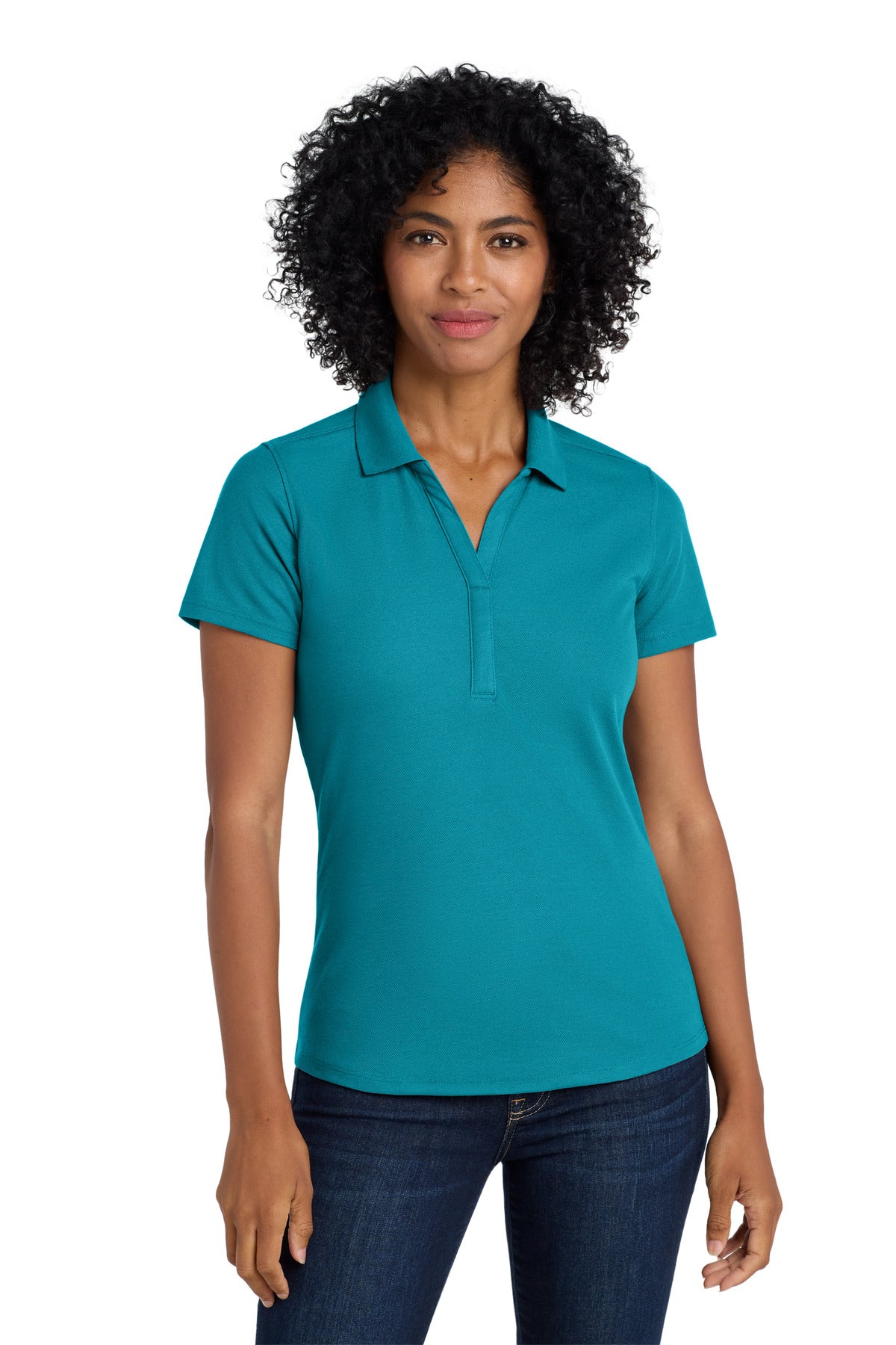 SanMar LK600_teal_model_front.jpg