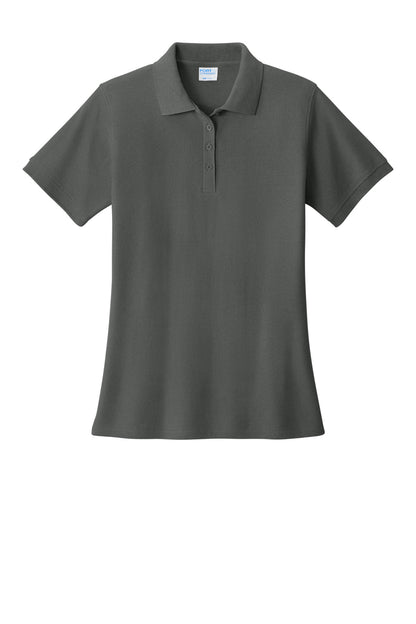 Port & Co Women's Core Blend Pique Polo. LKP155