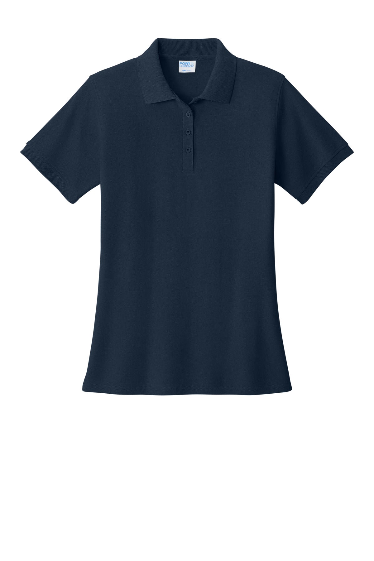 Port & Co Women's Core Blend Pique Polo. LKP155