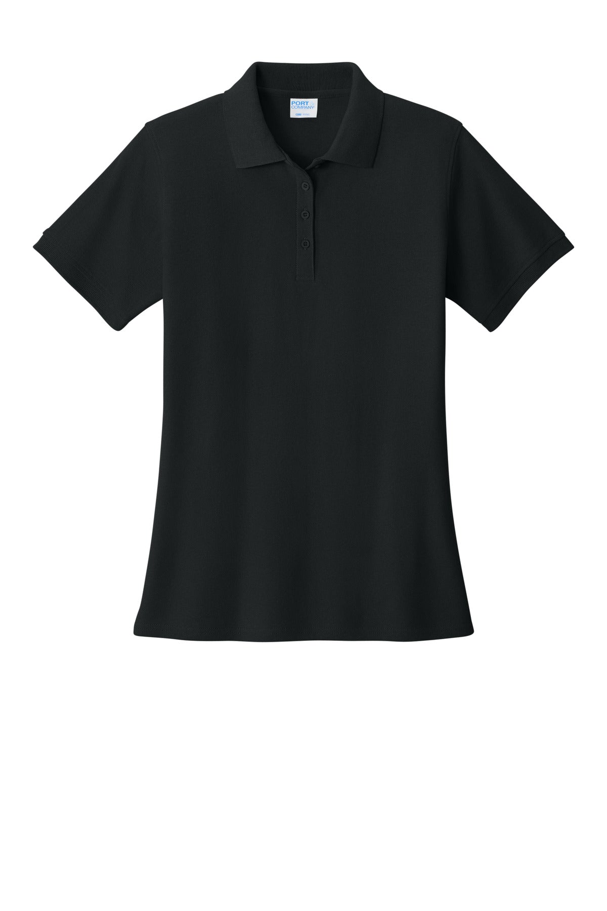 Port & Co Women's Core Blend Pique Polo. LKP155