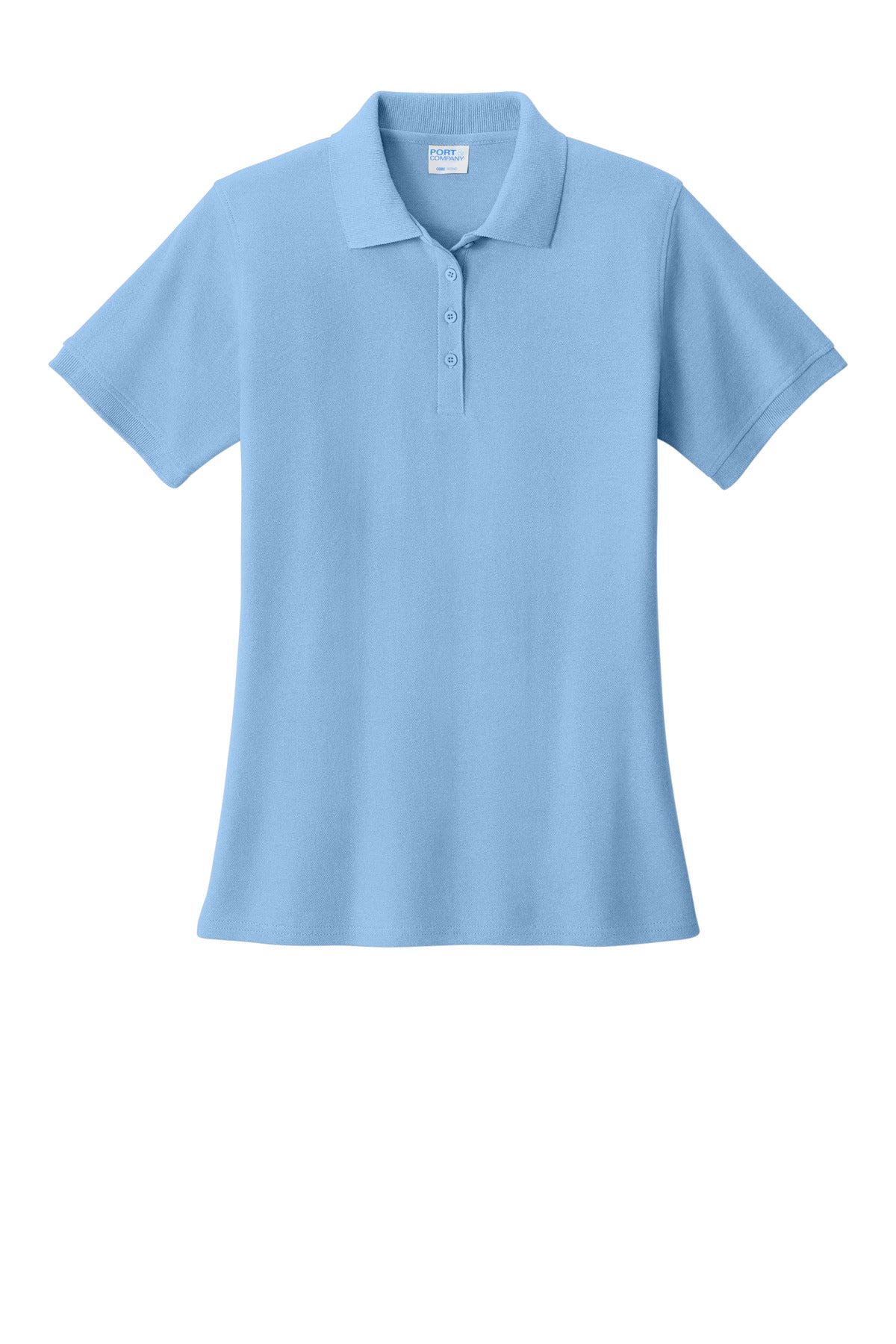 Port & Co Women's Core Blend Pique Polo. LKP155