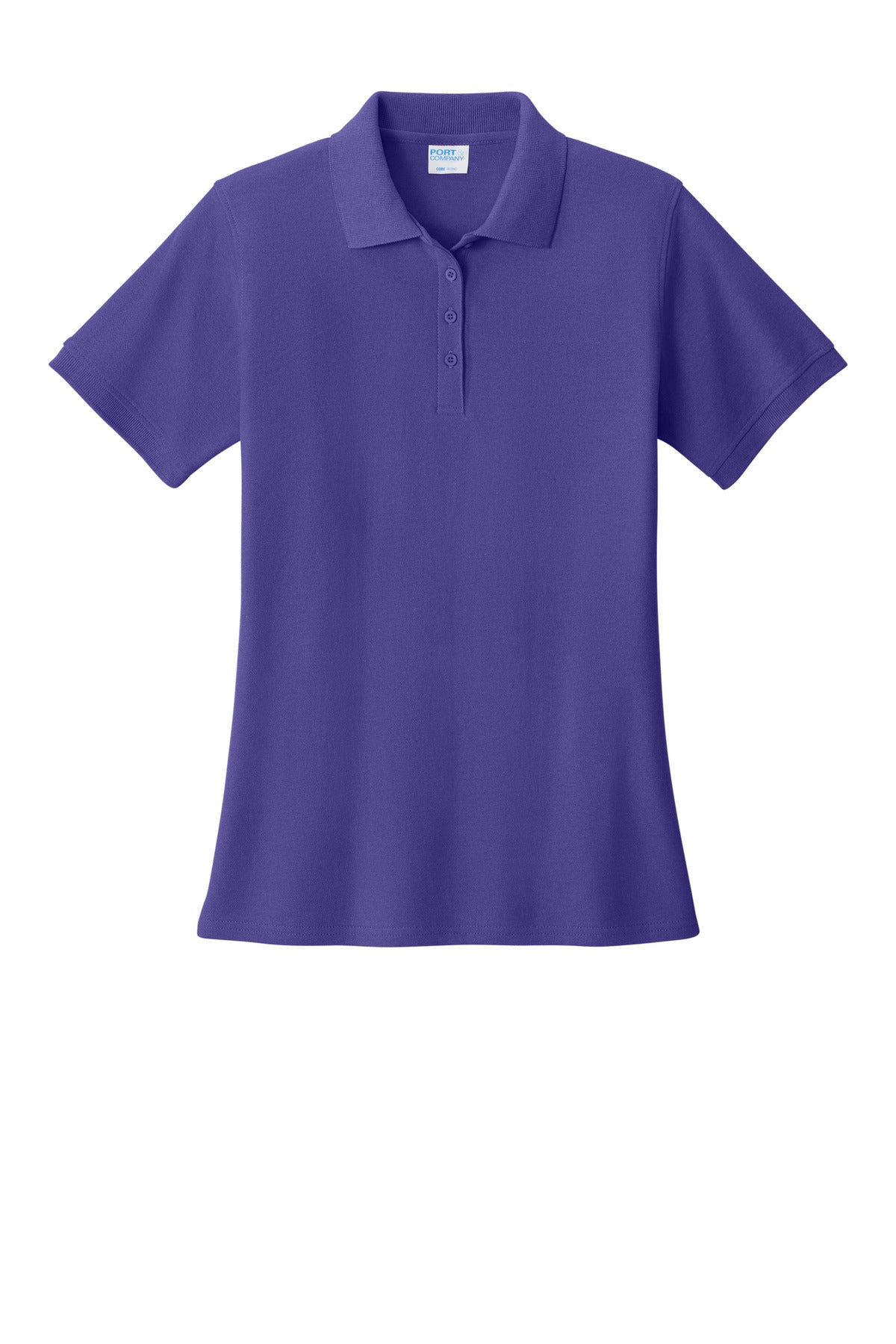 Port & Co Women's Core Blend Pique Polo. LKP155