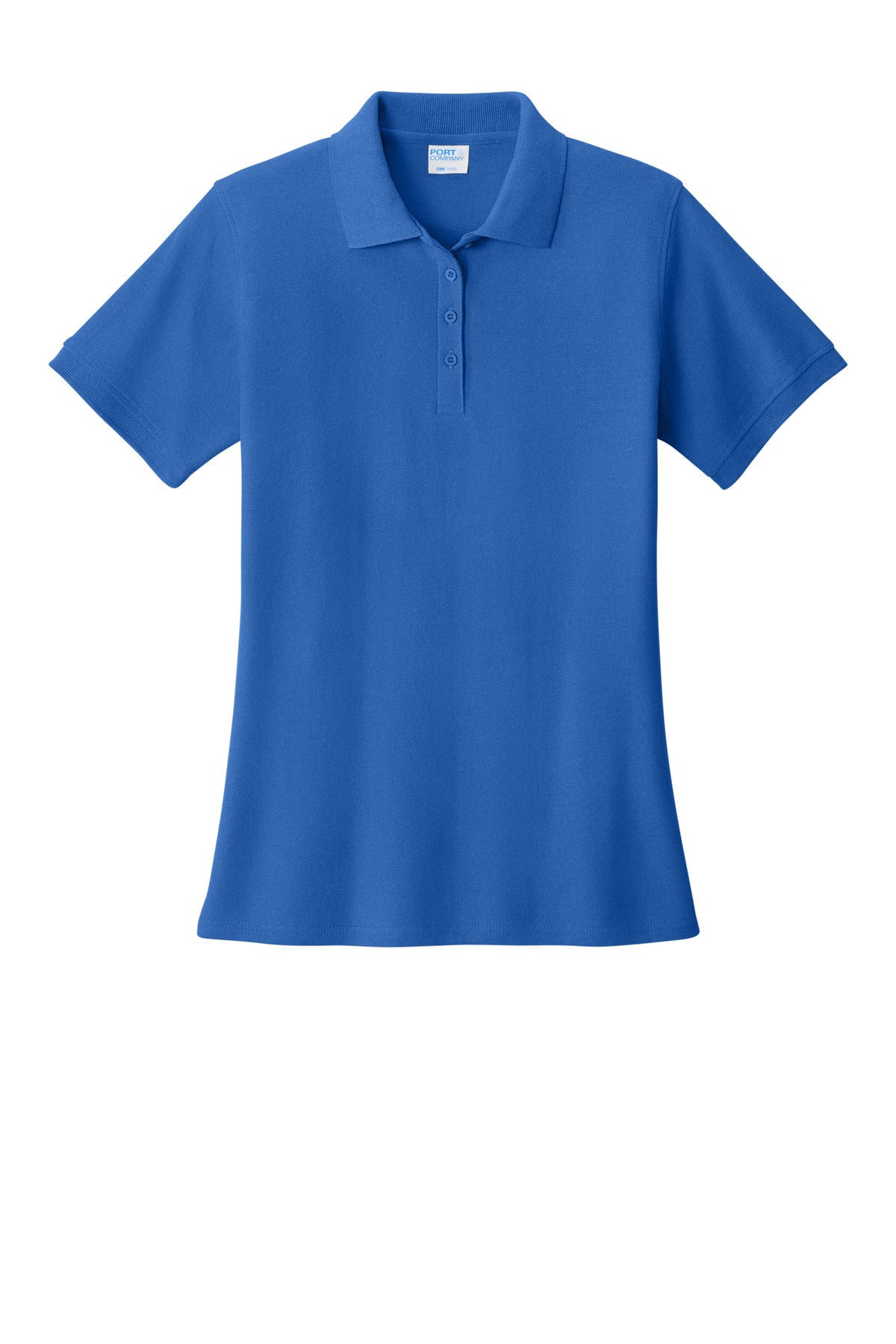 Port & Co Women's Core Blend Pique Polo. LKP155